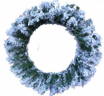 Snowy Christmas Wreath