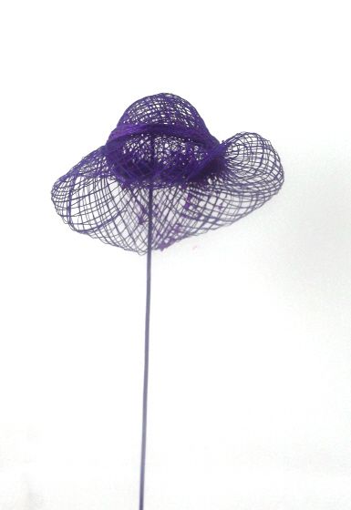 Picture of 1 Sinamay Hat on Sticks