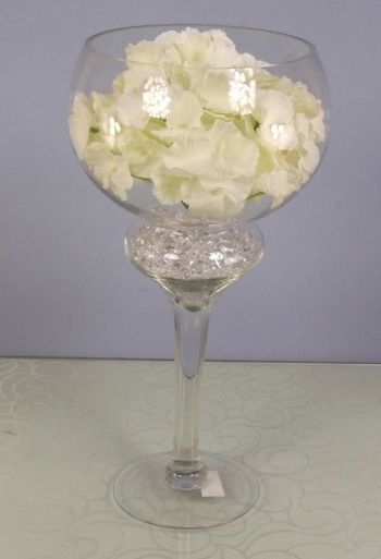 Hydrangea (Extra Large) in Chalice Vase