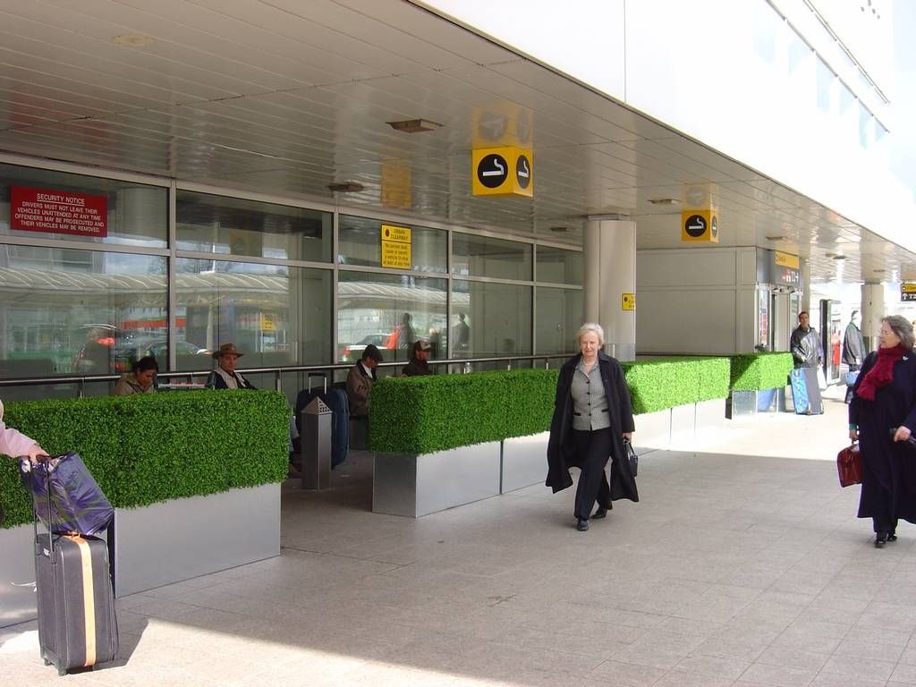 We built and supplied our Boxwood Hedging with seeds into Galvanised troughs to act as screening for a major UK Airport.