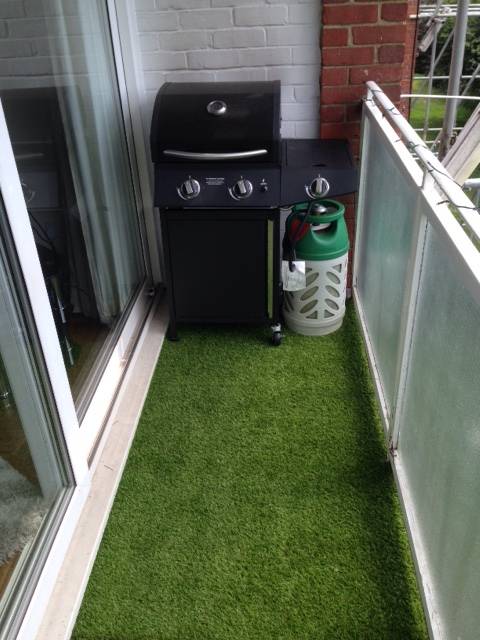 Our artificial Lawn Grass sent in by a customer