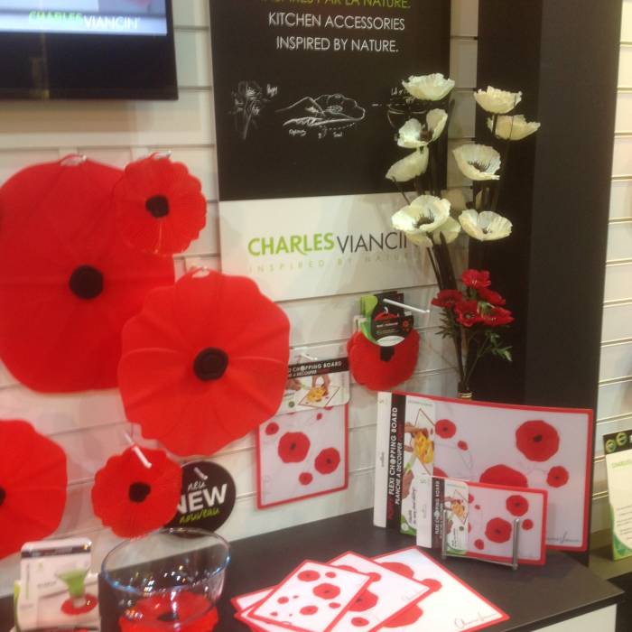 Showing our artificial silk Poppies in a 'Poppy Display', sent in by one of our customers