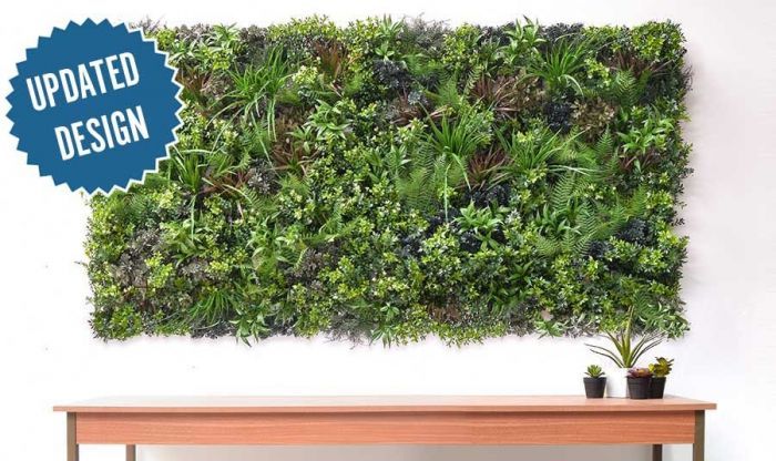 Showing 2 of our artificial Green Wall panels joined, to create a visually pleasing display feature.
