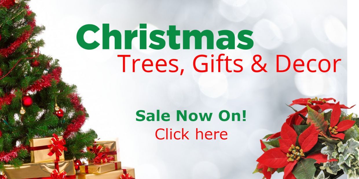 Artificial Christmas Trees and Gifts Sale - Click Here!