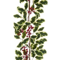 Christmas Holly Berry Garland