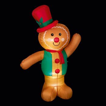 Inflatable Gingerbread Man 1.8m